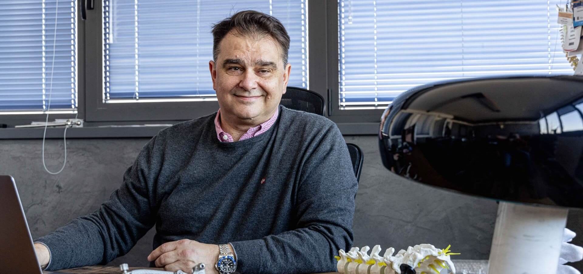 Um eine kreative Idee ist Stefano Caselli nie verlegen.