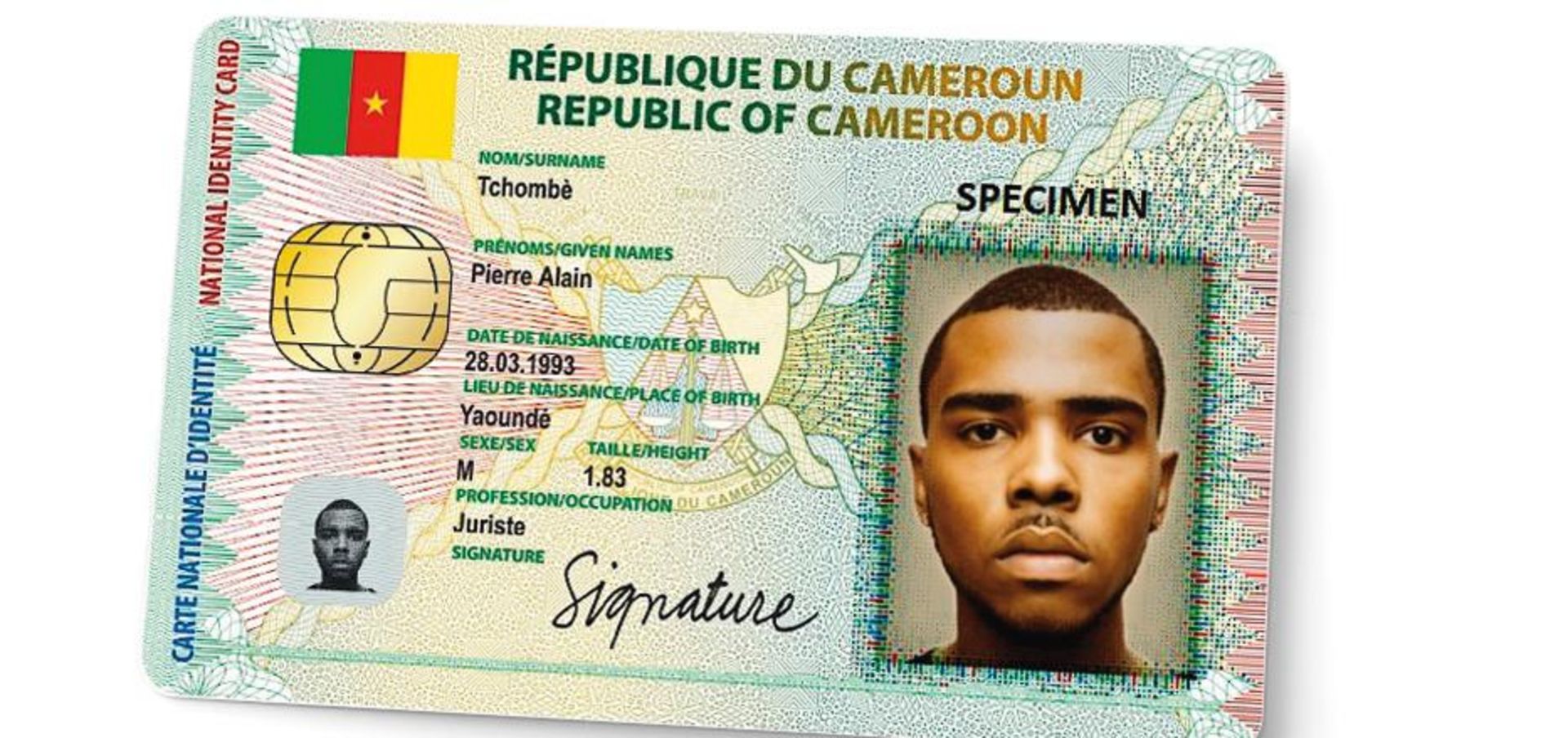Паспорт Камеруна