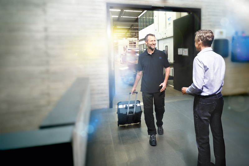 TRUMPF Services Техническа сервизна служба Keyvisual