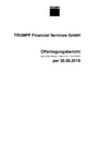 Доклад за оповестяване в съответствие с чл. 26a на германския Закон за кредитното дело (KWG) – финансова година 2018/2019 г.
