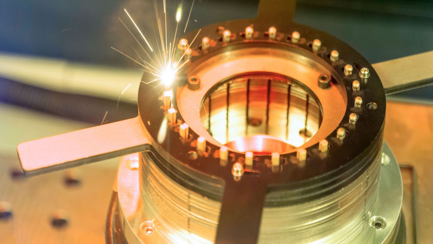 TRUMPF copper welding hairpin