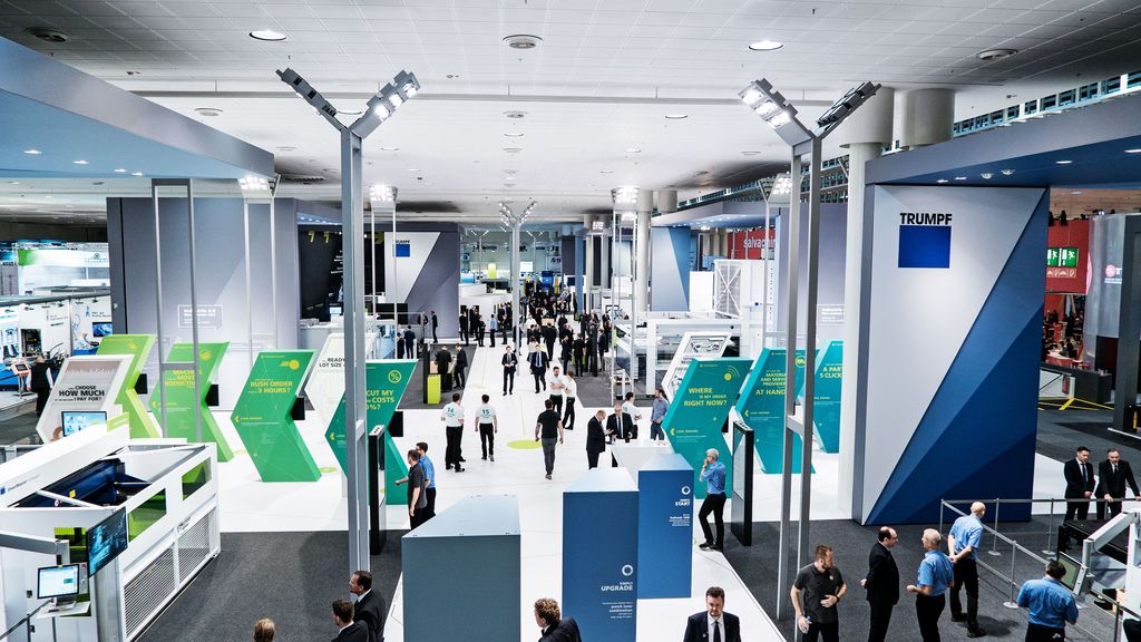 TRUMPF trade show