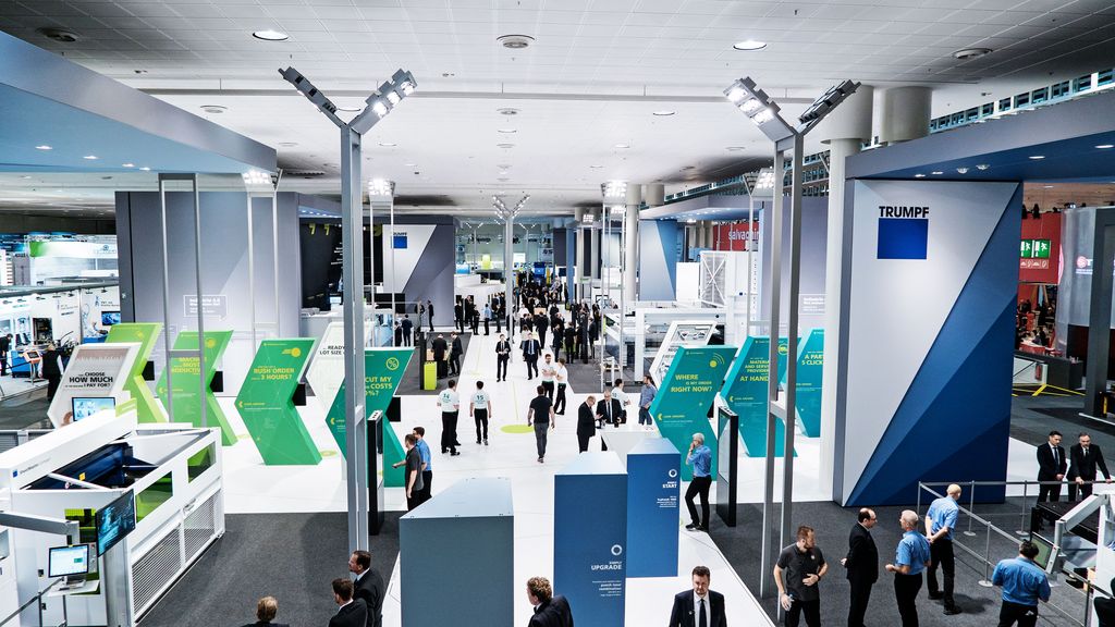TRUMPF trade show