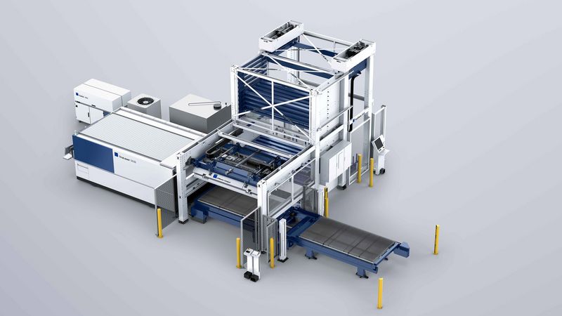 Automatisierungslösung Dritte Palettenstation