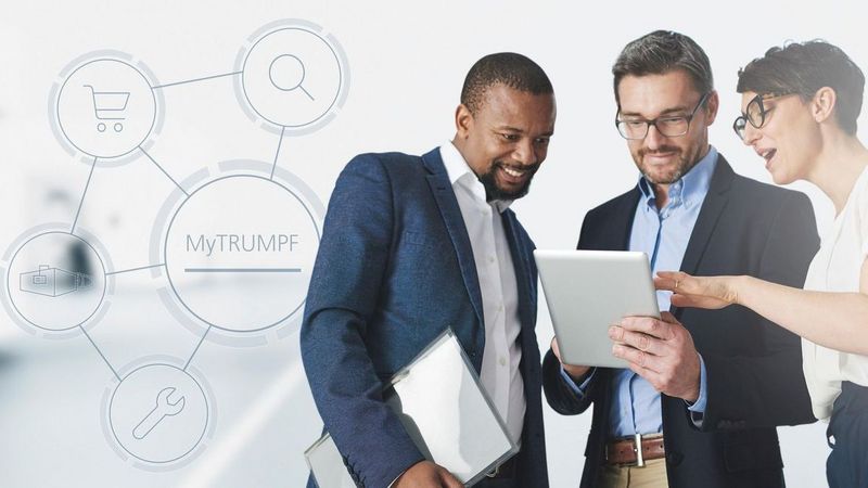 MyTRUMPF International Keyvisual