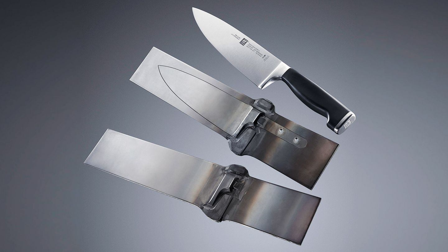 Cuchillos de cocina cortados por láser