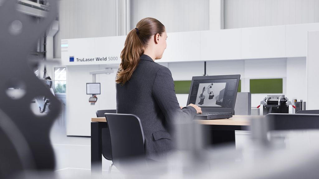 TruTops Weld, in slechts vier stappen van CAD-model tot lasprogramma