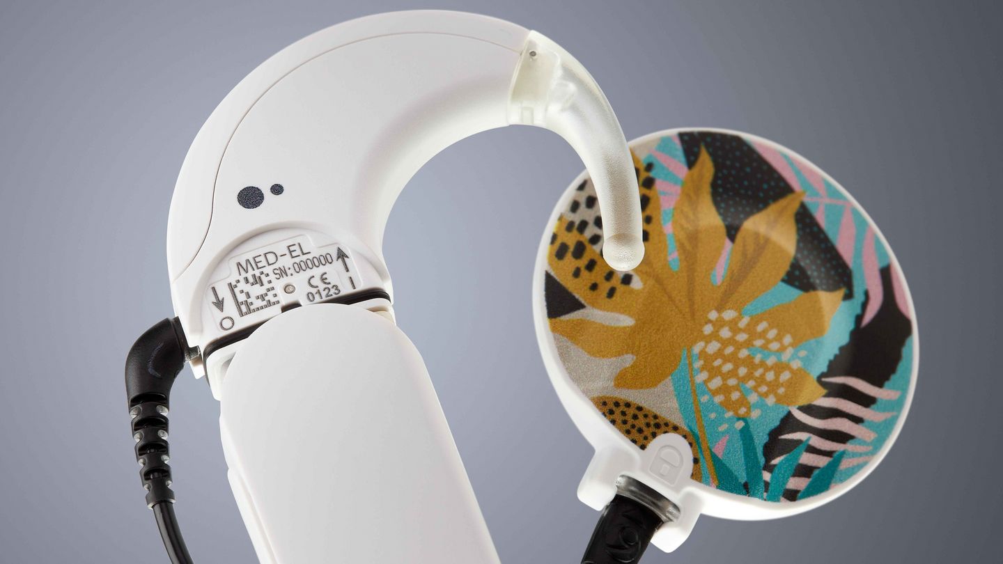 Laser-marked speech processor