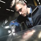 Slitting-shear-doubled-sheet-cutting