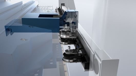 SheetMaster, integrated tool changer