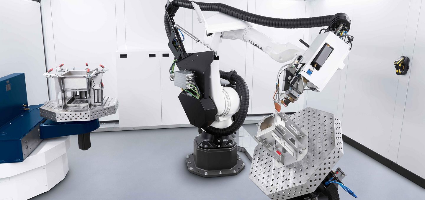 Robot de soudage laser à fibre automatique