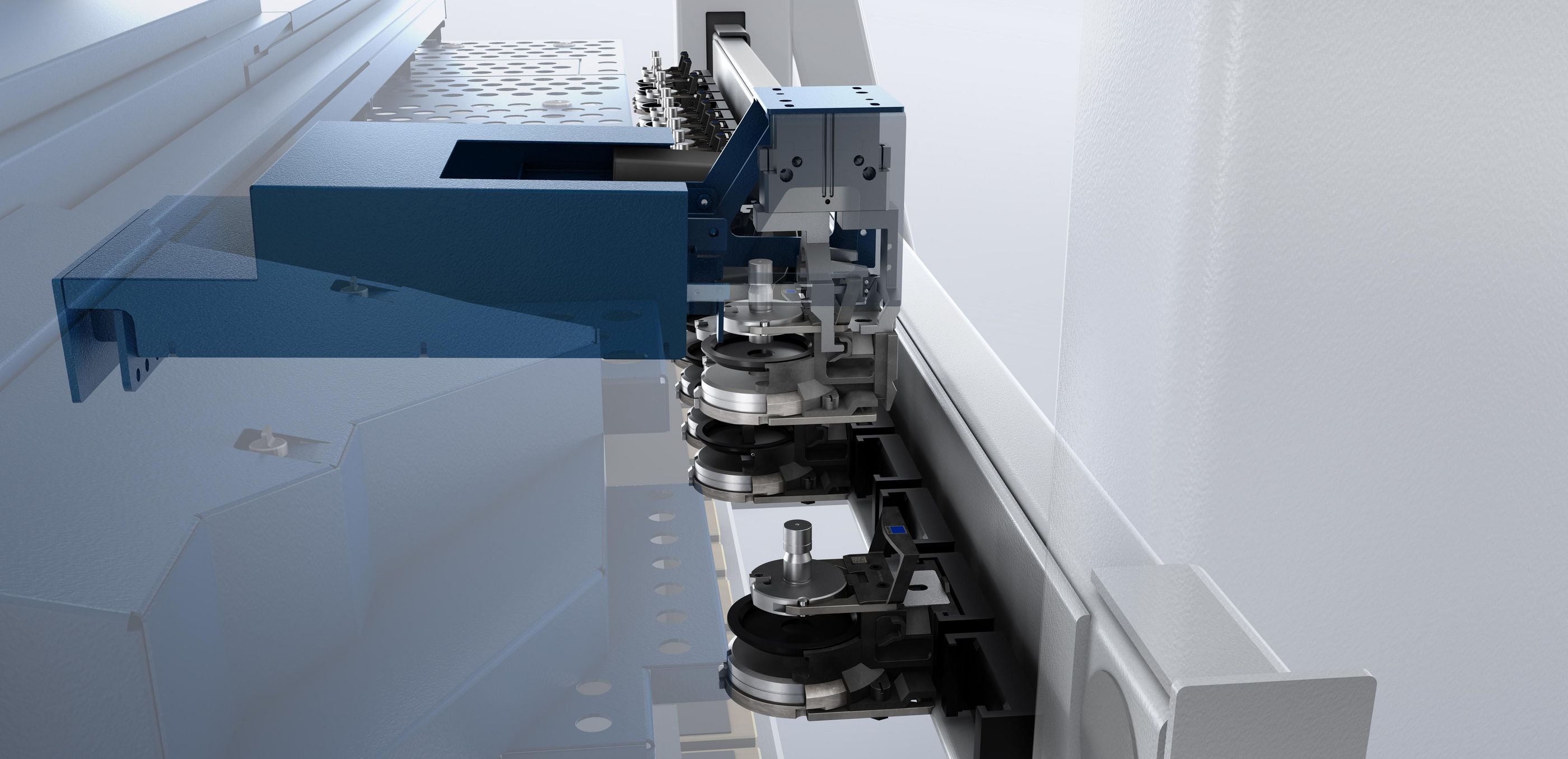 SheetMaster、内蔵型ツールチェンジャー