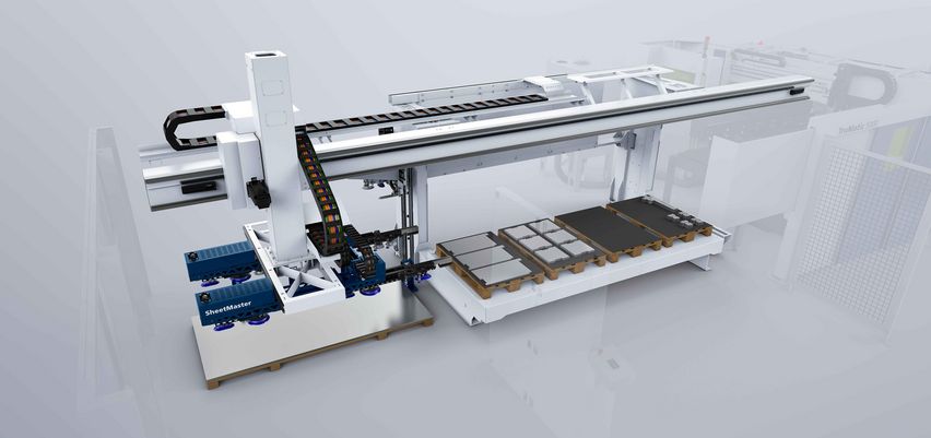 TruMatic 5000'in yükleme ve boşaltma ünitesi