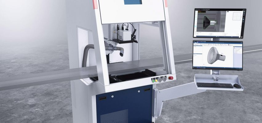 TruMark Station без ограждение за интеграция в производствени линии